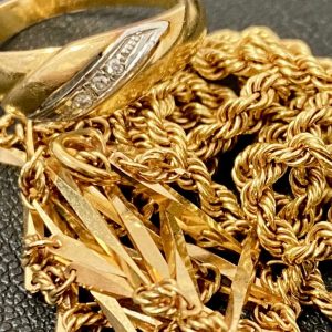 K18ネックレス / K18P900リング