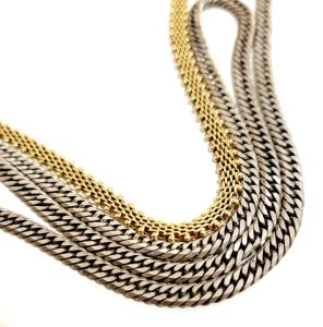 Pt850 プラチナ喜平ネックレス K18 ブレスレット アクセサリー