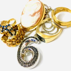 K18 Pt850 ダイヤモンド ネックレストップ リング ジュエリーアクセサリーおまとめ