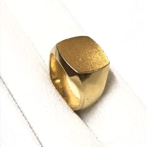 K20 印台リング 20金 858