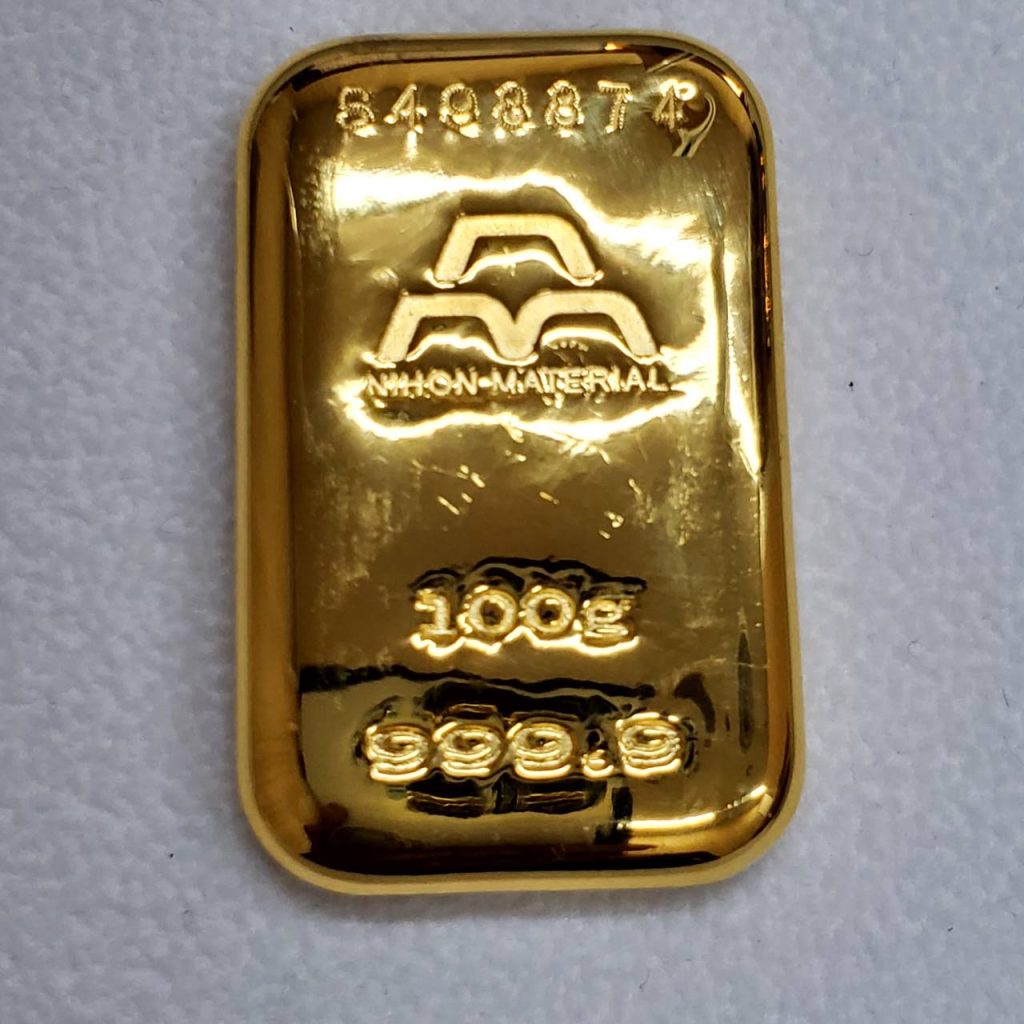 金 インゴット K24 100g