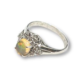 K14WG ウォーターオパール MD リング