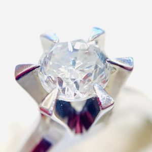 Pt900 0.51ct ダイヤモンド プラチナジュエリーリング
