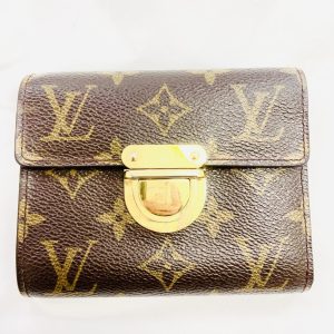 LOUIS VUITTON ルイヴィトン ポルトフォイユ・コアラ モノグラム 小銭入れ付 ブラウン 二つ折り財布 TH0077