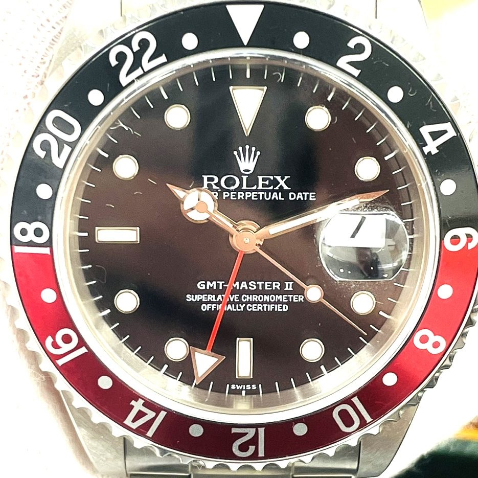 ROLEX ロレックス GMTマスターⅡ 16710 A番
