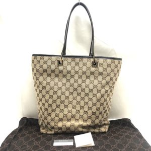 GUCCI グッチ GGキャンバス トートバッグ