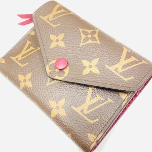 LOUIS VUITTON ルイヴィトン M41938 モノグラム ポルトフォイユ ヴィクトリーヌ 三つ折り 財布