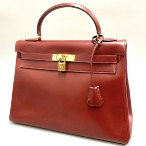 Hermès エルメス ケリー32 ボルドー