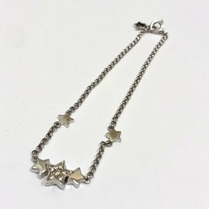 K18WG 18金 ホワイトゴールド ブレスレット 腕輪