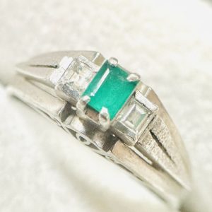 Pt850  エメラルドリング