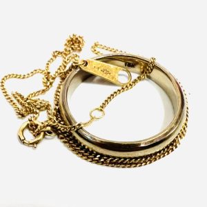 K18 ネックレス　18K　リング