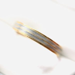 K18 Pt850 コンビ リング