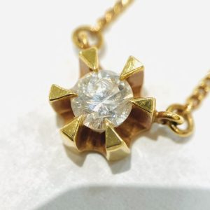K18 ダイヤネックレス 0.29ct