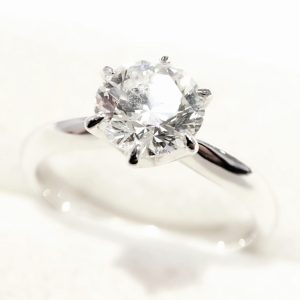 Pt900（プラチナ900）ダイヤリング　1.021ct