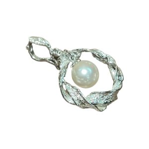 K14WG　パール付き　ペンダントトップ