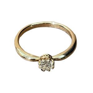 K18　ダイヤモンド　リング