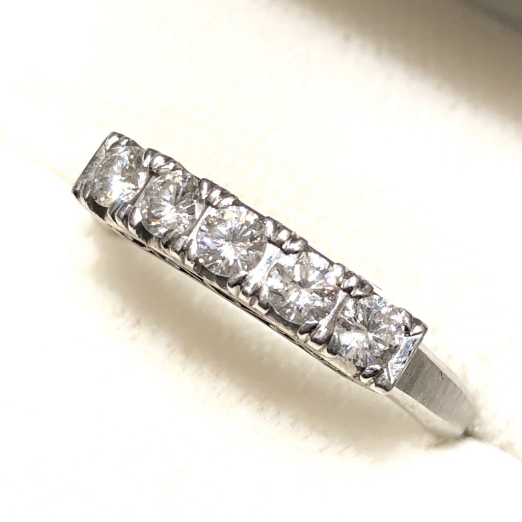 Pt900 プラチナ900 ダイヤ 0.44ct リング