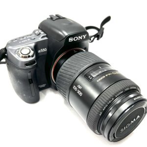 SONY ソニー a550 カメラ シグマ ズームレンズ付属