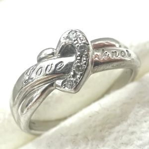 Pt900 メレダイヤ リング