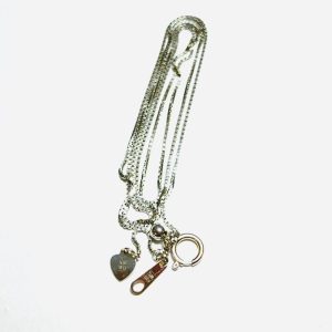 K18WG/18金 ホワイトゴールド ネックレス