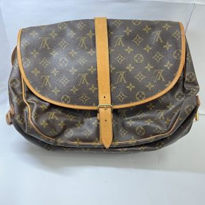 Louis Vuitton ソミュール35 モノグラム ショルダーバッグ