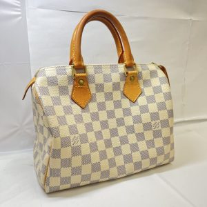 Louis Vuitton スピーディ バンドリエール25 ダミエ アズール ハンドバッグ