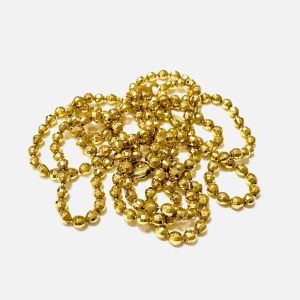 K14 14金 ボールチェーンネックレス アクセサリー