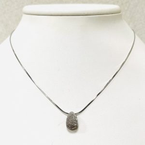 K18WG ネックレス