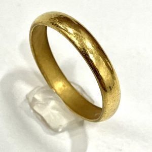 K24 純金甲丸リング