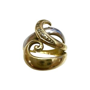 K18Pt900　コンビリング　