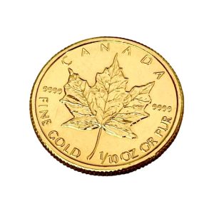 カナダ メイプルリーフ金貨1/10oz
