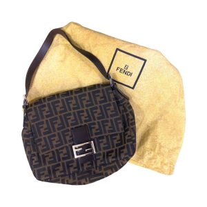 FENDI マンマバケット ハンドバッグ ズッカ柄