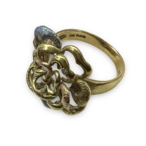 K18　Pt900　コンビリング