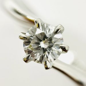 Pt1000 ダイヤ0.316ct付リング