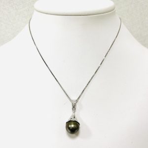 Pt850 パール12.5ct付ネックレス