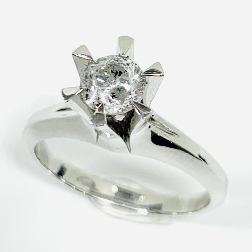 Pt900 ダイヤ0.76ct付リングの買取実績 | 買取専門店さすがや 