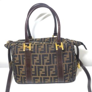 フェンディ FENDI ズッカ柄 2WAY ショルダーバッグ