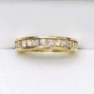 K18 石付き リング アクセサリー