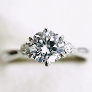 Pt900 ダイヤ0.506ct付き リング