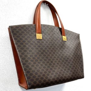 CELINE セリーヌ マカダム ハンドバッグ