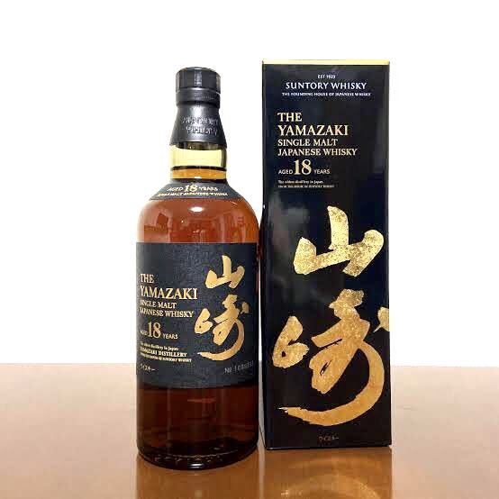 サントリー 山崎18年 箱有