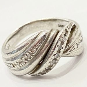 Pt900 メレダイヤ リング