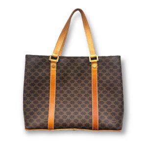 CELINE セリーヌ マカダム柄 トートバッグ