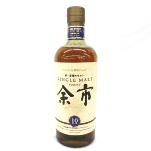 ニッカウヰスキー 余市 10年 シングルモルト