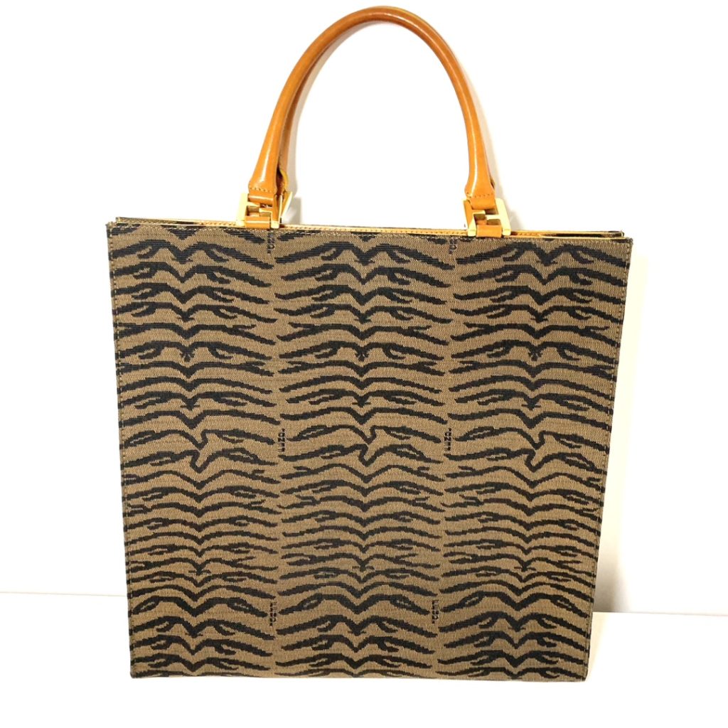 FENDI フェンディ アニマル柄 トートバッグの買取実績 | 買取専門店  