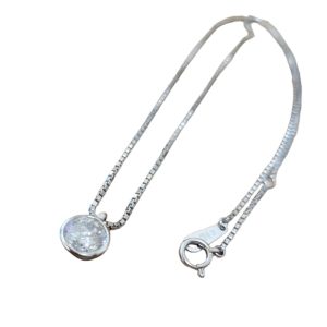 Pt850 ネックレス　ダイヤモンド　1.63ct