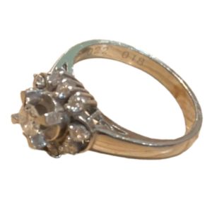 Pt900 ダイヤモンド リング