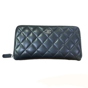 シャネル マトラッセ カーフスキン 財布