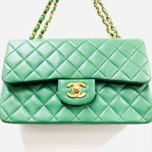 CHANEL シャネル マトラッセ グリーンカラー