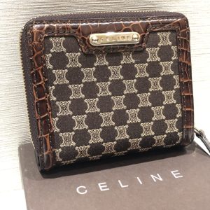 セリーヌ / マカダム 二つ折り 財布